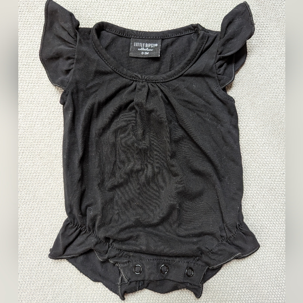 Little bipsy flutter onesie 0-3m